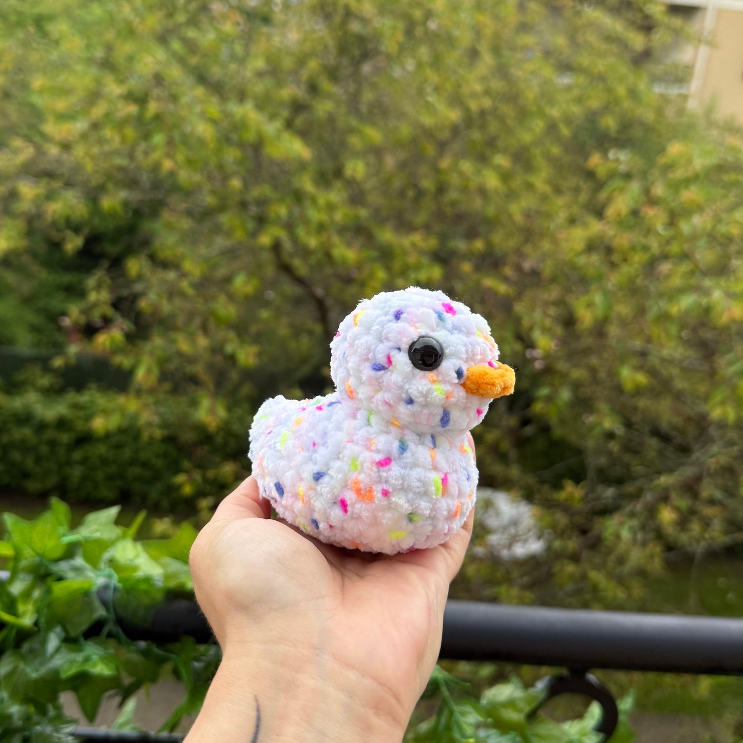 Peluche Petit Canard au Crochet Fait Main | Moonlit Makings
