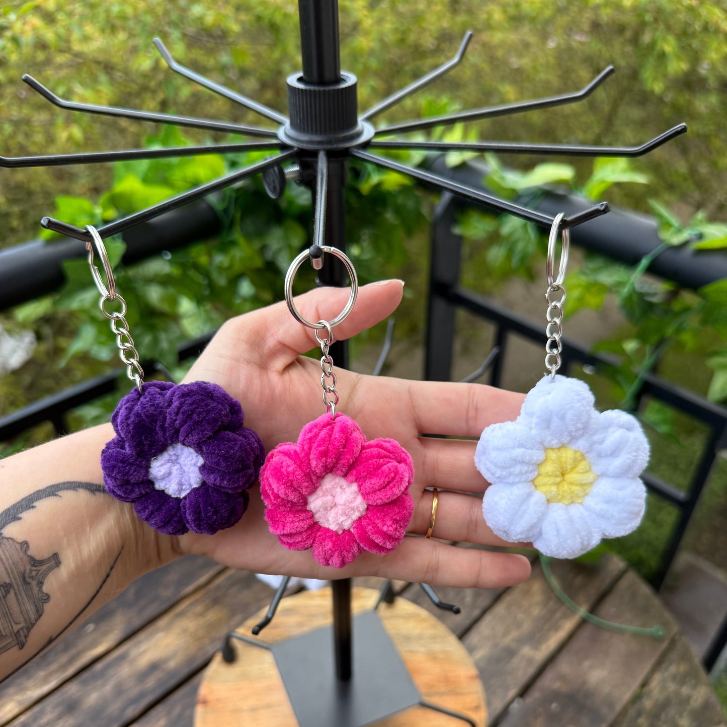 Porte Clés Marguerite