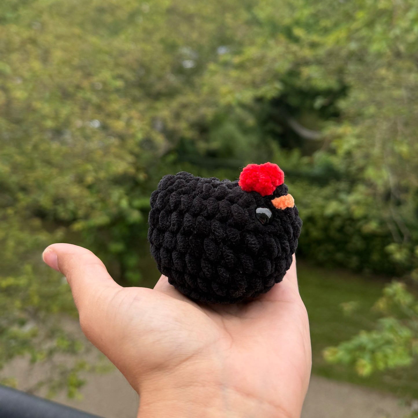 Peluche Petite Poule au Crochet Fait Main | Moonlit Makings