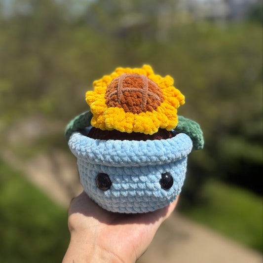 Fleurs en Pot Interchangeable